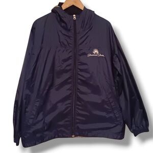 Paramount Parks Windbreaker Jacket-Size XL-Hooded-Waterproof-Vented Back-Pockets